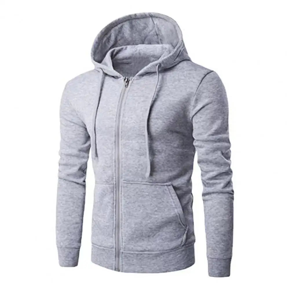 Autumn Hoodie – Slim Fit Sweatshirt with Zipper Closure