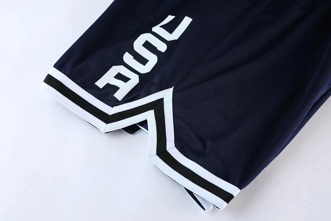 USA Print Men's Basketball Training Shorts with Pockets