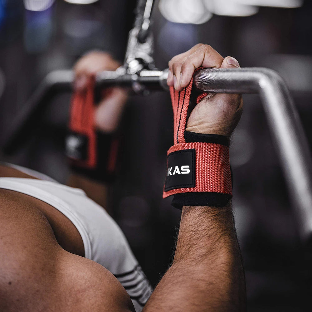 MKAS Weight Lifting Wrist Straps – Enhanced Grip & Support for Strength Training