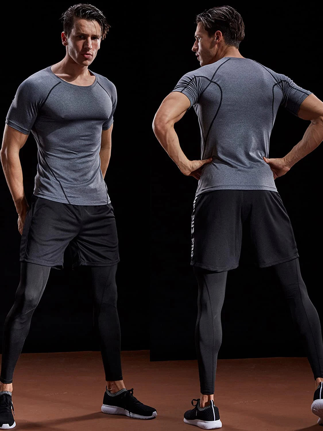 Quick-Dry SportsCompression T-Shirt