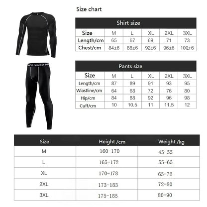 Winter Thermal Base Layer – Warm Long Johns & Compression Leggings