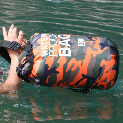 Waterproof Camouflage Dry Bag – 2L-30L PVC Sack for Rafting, Diving & Outdoor Trekking