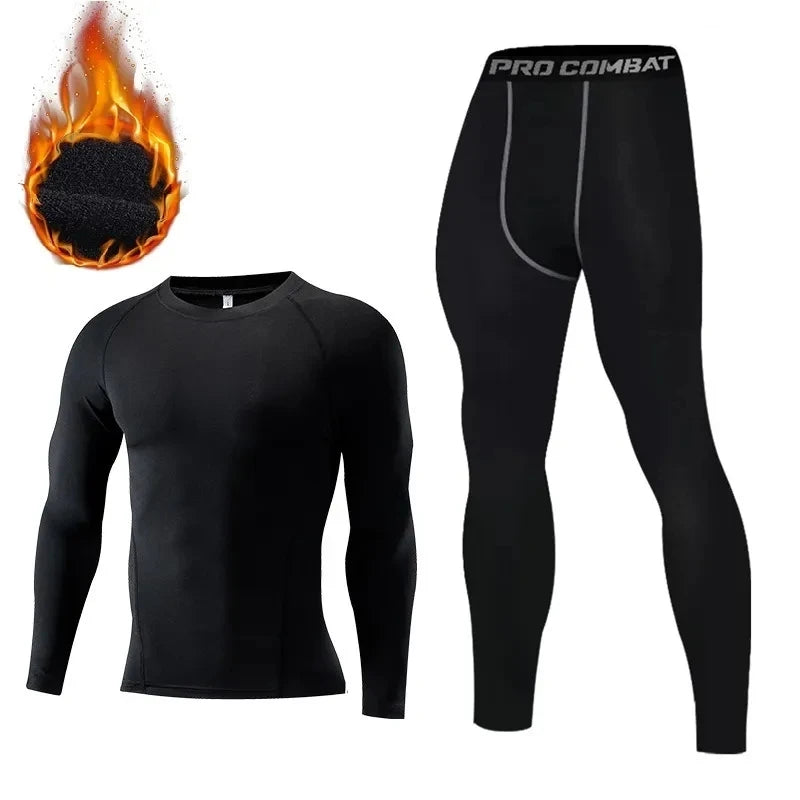 Winter Thermal Base Layer – Warm Long Johns & Compression Leggings