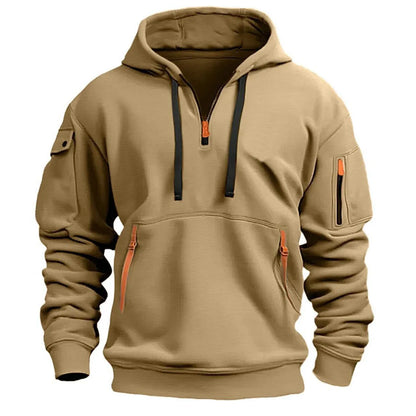 Fleece Zip-Up Hoodie – Warm & Casual for Autumn & Winter