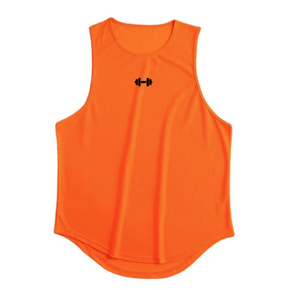 Summer Gym Tank Top – Quick-Dry Bodybuilding & Basketball Sleeveless Shirt