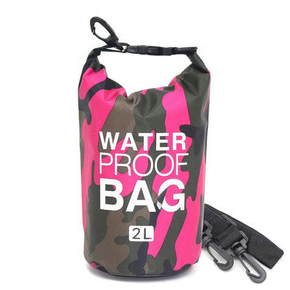 Waterproof Camouflage Dry Bag – 2L-30L PVC Sack for Rafting, Diving & Outdoor Trekking