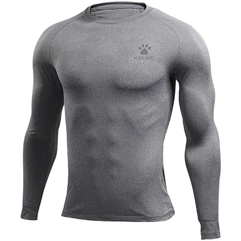 Long Sleeve Compression Running Shirt - Workout Tee