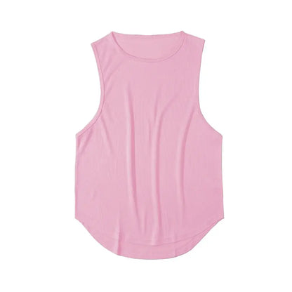 Quick-Dry Sleeveless Sports Tank – Breathable Training & Running Vest