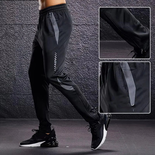 Sports Running Pants – Zipper Pockets