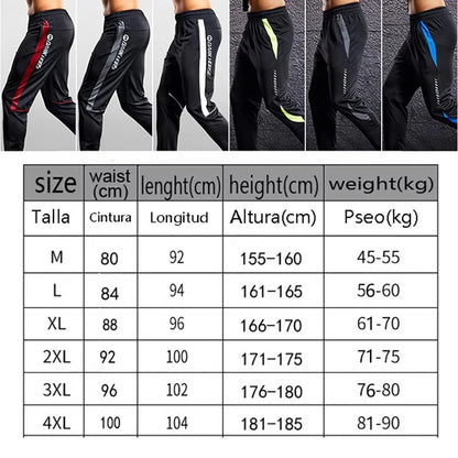 Sports Running Pants – Zipper Pockets