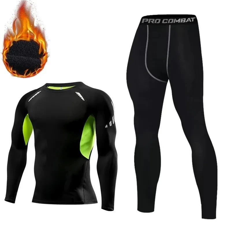 Winter Thermal Base Layer – Warm Long Johns & Compression Leggings