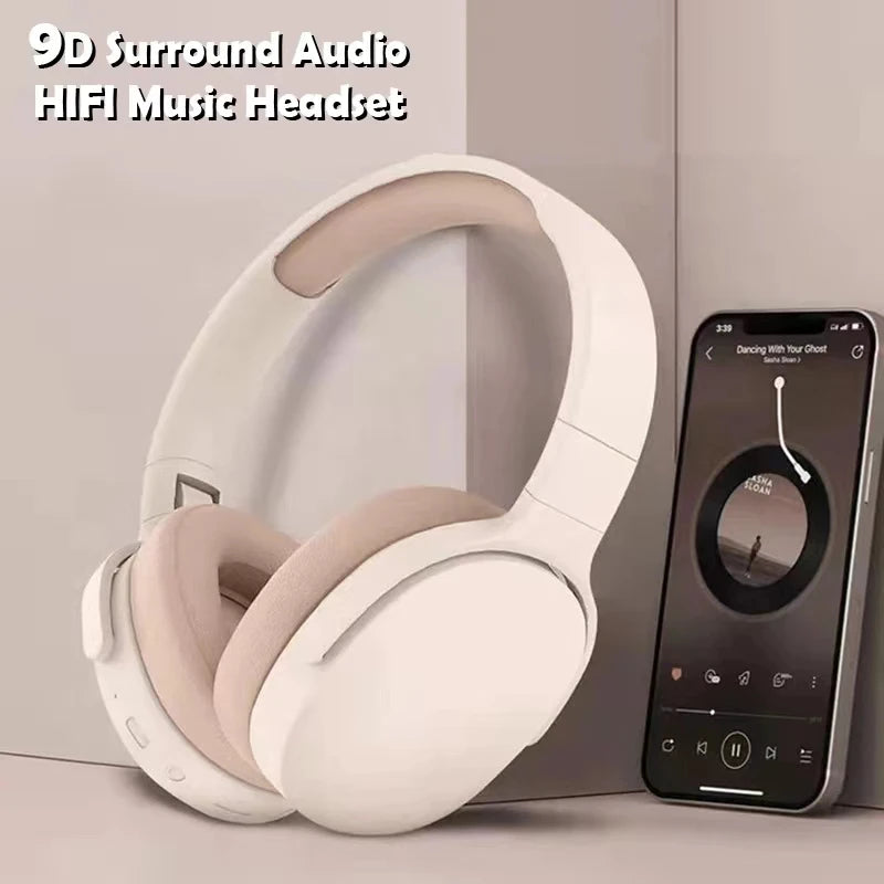 HIFI Stereo with Active Noise Cancellation Wireless Bluetooth Headphones