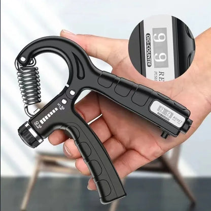 Electronic Counting Hand Gripper – Adjustable Forearm Strengthener