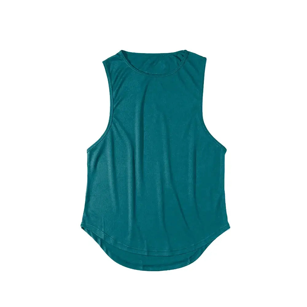 Quick-Dry Sleeveless Sports Tank – Breathable Training & Running Vest