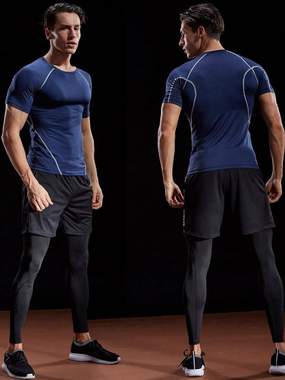 Quick-Dry SportsCompression T-Shirt