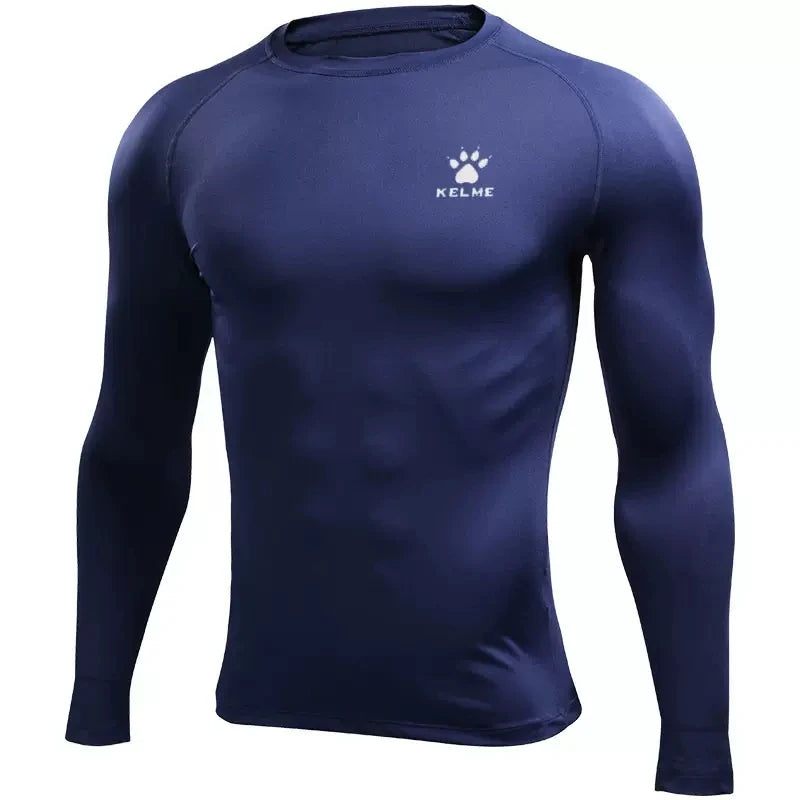 Long Sleeve Compression Running Shirt - Workout Tee