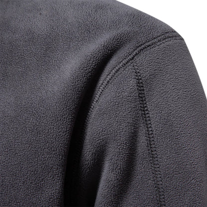 Fleece Jacket – Warm, Zipper Neck Pullover, Soft Shell Sweatshirt