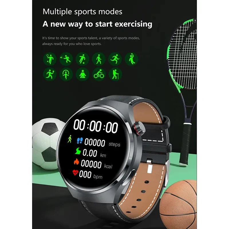 Smartwatch – Advanced Fitness & Health Tracker with Bluetooth Calling & NFC