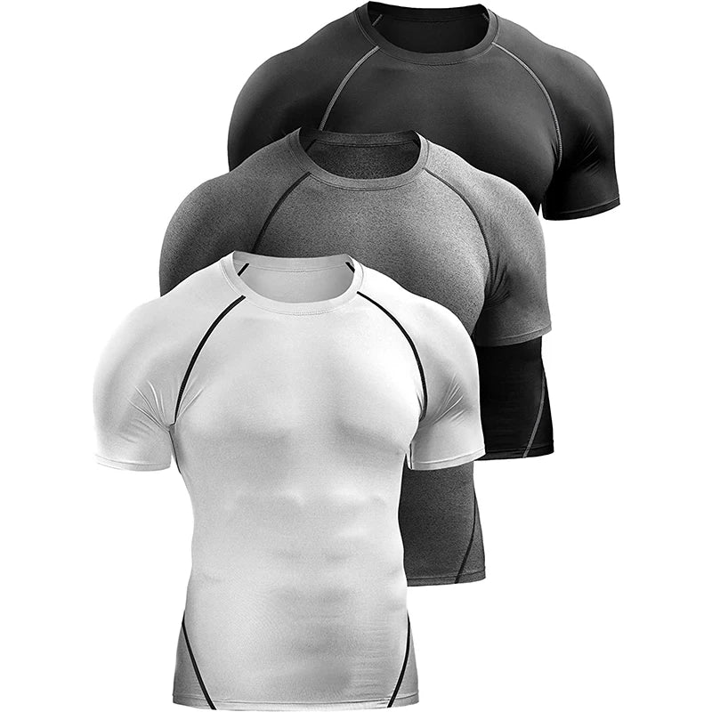 Quick-Dry SportsCompression T-Shirt