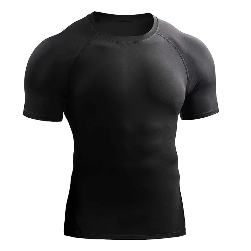 Quick-Dry SportsCompression T-Shirt