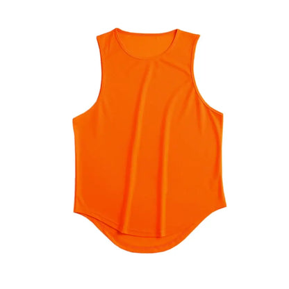 Quick-Dry Sleeveless Sports Tank – Breathable Training & Running Vest