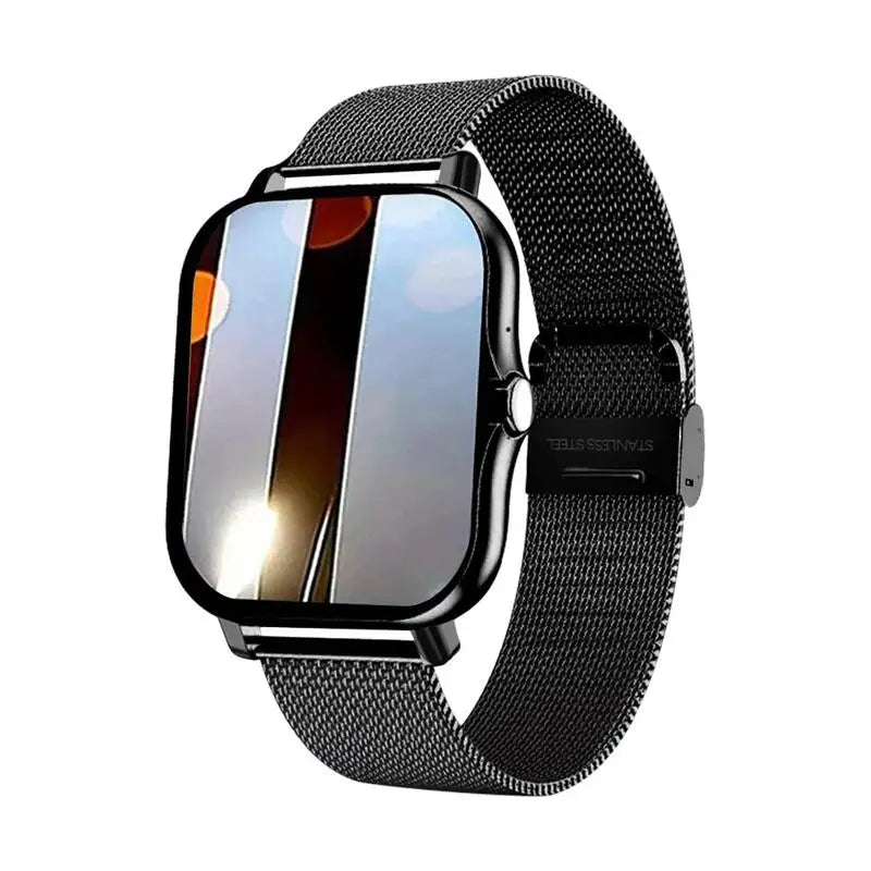 Smart Watch with Bluetooth Call & Health Monitoring – 1.44" Color Screen