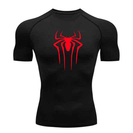 Gym & Running Superhero Compression T-Shirt