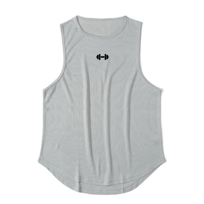 Summer Gym Tank Top – Quick-Dry Bodybuilding & Basketball Sleeveless Shirt