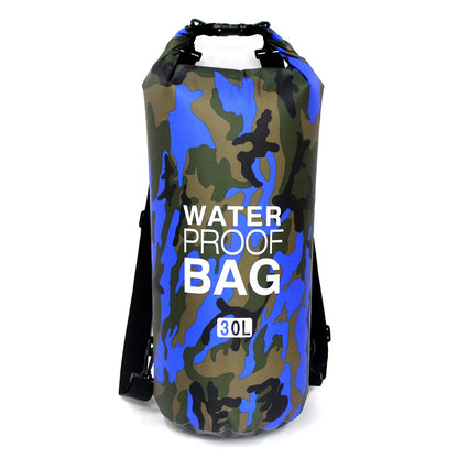 Waterproof Camouflage Dry Bag – 2L-30L PVC Sack for Rafting, Diving & Outdoor Trekking