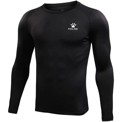 Long Sleeve Compression Running Shirt - Workout Tee