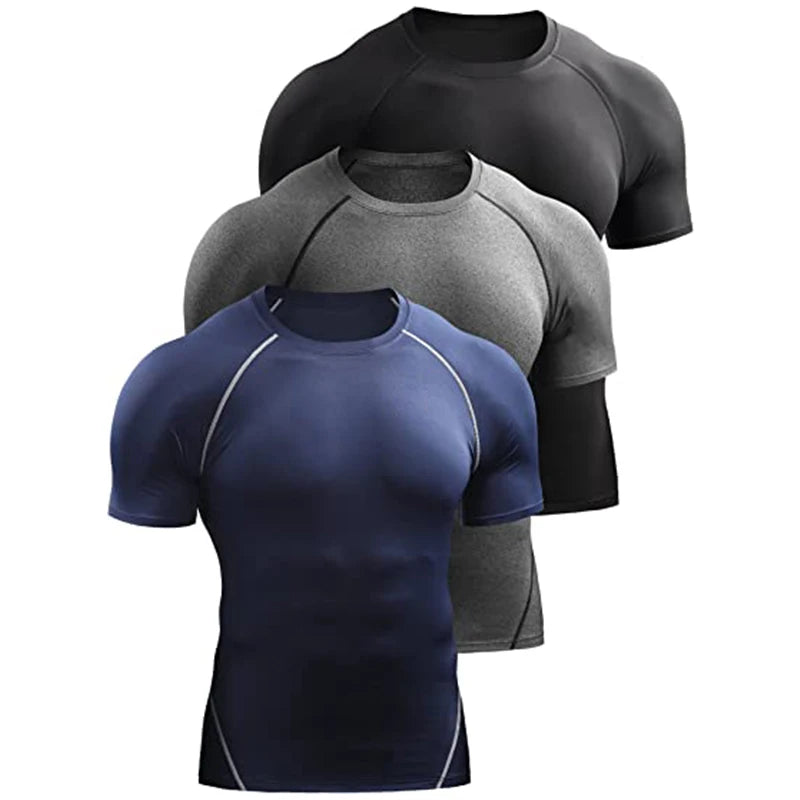 Quick-Dry SportsCompression T-Shirt