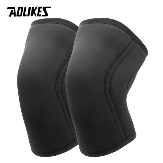 AOLIKES 7mm Neoprene Knee Sleeves – Premium Support for Weightlifting & Squats