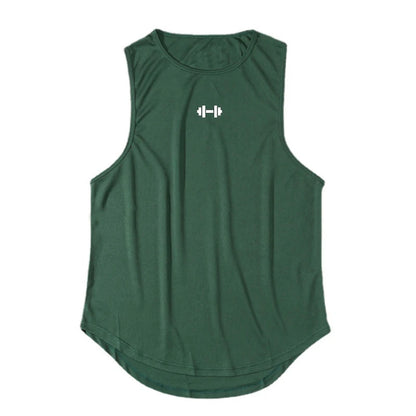 Summer Gym Tank Top – Quick-Dry Bodybuilding & Basketball Sleeveless Shirt