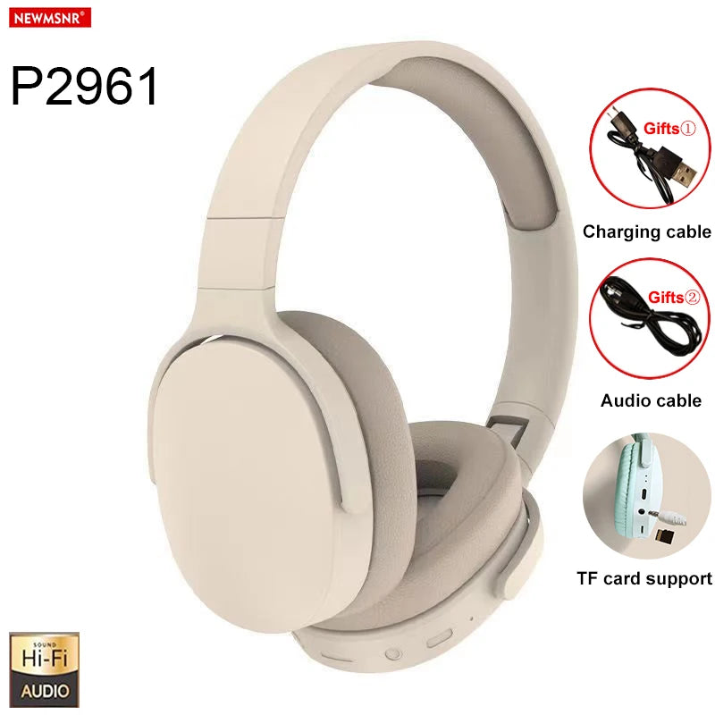 HIFI Stereo with Active Noise Cancellation Wireless Bluetooth Headphones