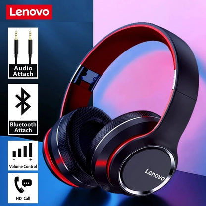 Lenovo Over-Ear Wireless & Wired Headphones