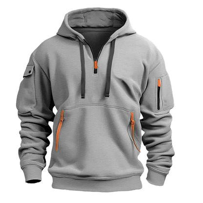 Fleece Zip-Up Hoodie – Warm & Casual for Autumn & Winter