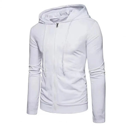 Autumn Hoodie – Slim Fit Sweatshirt with Zipper Closure