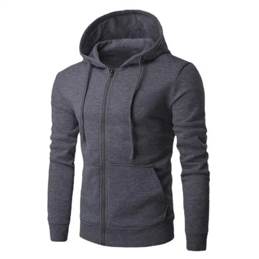 Autumn Hoodie – Slim Fit Sweatshirt with Zipper Closure