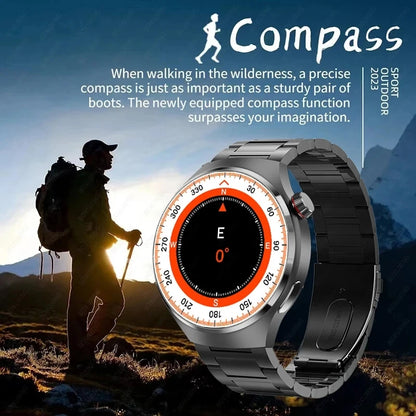 Smartwatch – Advanced Fitness & Health Tracker with Bluetooth Calling & NFC